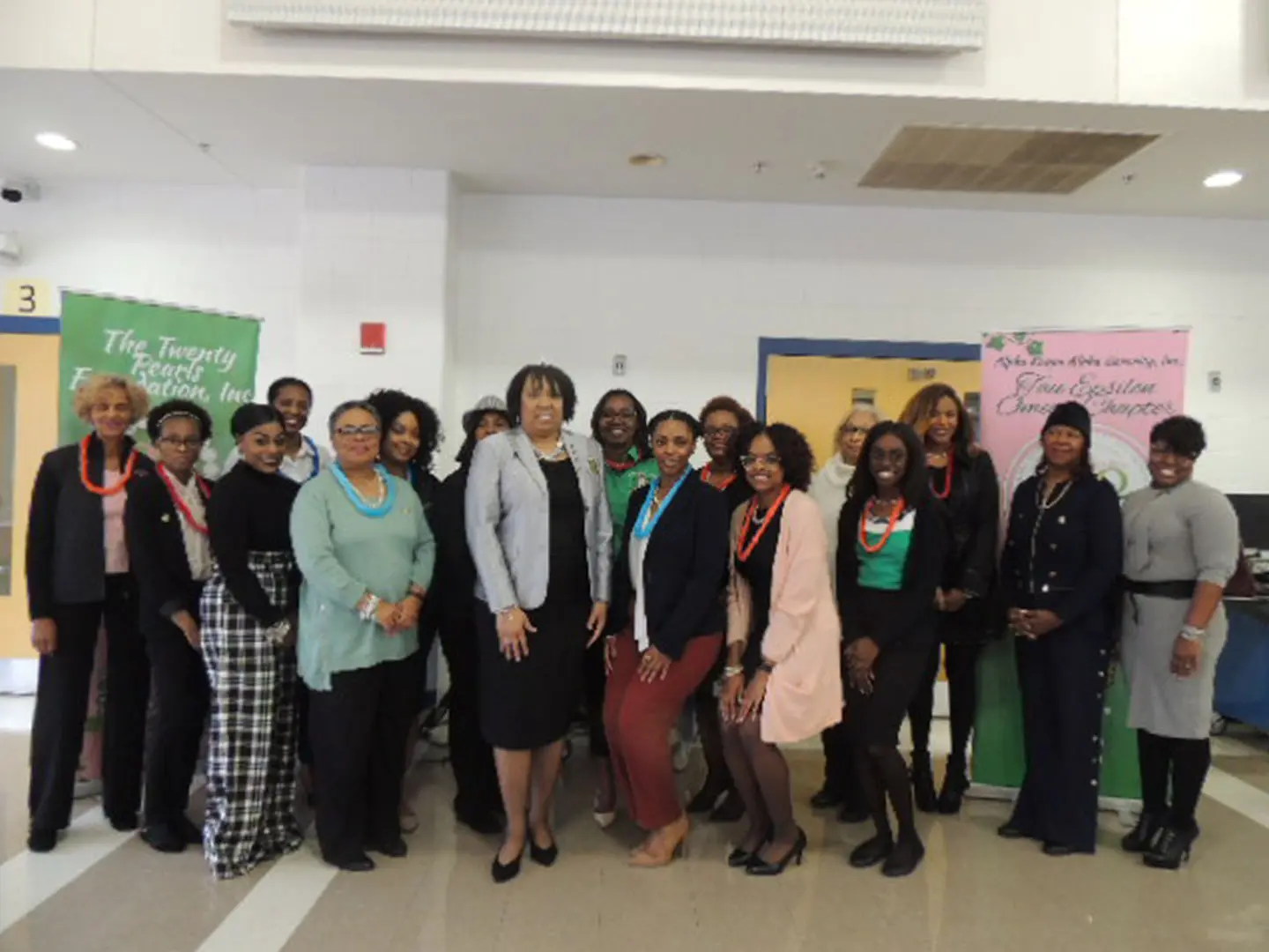Visitros at chapter mtg